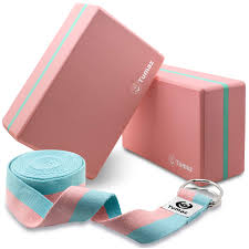 Yoga as exercise is a physical activity consisting mainly of postures, often connected by flowing sequences, sometimes accompanied by breathing exercises, and frequently ending with relaxation lying down or meditation. Tumaz Yoga Blocks 2 Pack With Strap Set High Density Lightweight Eva Foam Blocks Premium