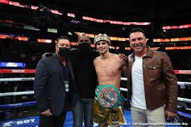 tank davis last fight was at 130, and now he's fighting in a championship fight at 140. De La Hoya Working On Ryan Garcia S Next Fight For April It Won T Be Pacquiao Or Tank Boxing News
