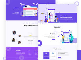 Fashable landing page by ante matijaca for unity. Mobile App Landing Page Design Uplabs