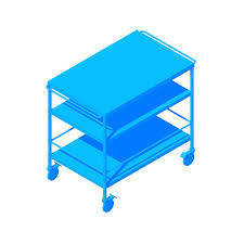 The top part of the kitchen cart is loose and can be used both as a tray and as a space to put things on. Ikea Flytta Kitchen Cart Dimensions Drawings Dimensions Com