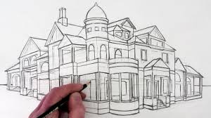 How To Draw A House In 2 Point Perspective Narrated Perspective Art Perspective Drawing Architecture 2 Point Perspective Drawing