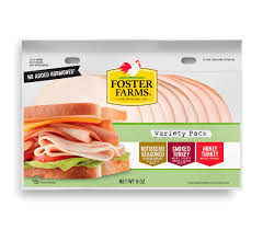 Hot turkey sandwiches would be especially good with this brand. Deli Meats And Snacks Products Foster Farms