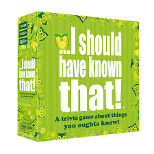 Trivia quizzes are a great way to work out your brain, maybe even learn something new. Amazon Com Hygge Games I Should Have Known That Trivia Game Green Toys Games