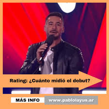 Pablo Layus | Con una edición completamente renovada, LaVozArgentina  volvió este lunes a la pantalla deTelefe y encendió nuevamente las  emociones de... | Instagram