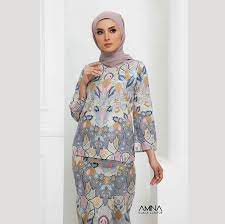 Baju kurung kedah moden kain batik melayu dress. Baju Kurung Kedah Batik Muslimah Fashion Two Piece On Carousell