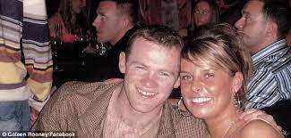 Coleen rooney shared adorable photos of wayne and the boys making easter hats as they enjoy the sunshine in their garden. Coleen Rooney Shares Childhood Pictures Of Herself And Wayne Daily Mail Online