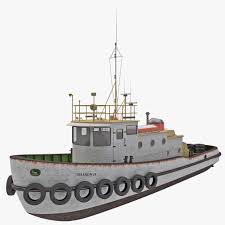 Tug Boat 2 3d Model Ad Tug Boat Model Tug Boats Model Boat Plans Model Boats
