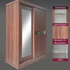 Model lemari pakaian gantung pintu geser. Jual Produk Lemari Sliding Jumbo 2 Pintu Termurah Dan Terlengkap Agustus 2021 Bukalapak