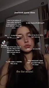 High School Yearbook Quote Ideas