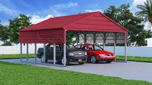 Buy your steel carport with easy customization options, great prices and quick delivery. Metal Carports Steel Carports Car Port Kits Carport Buildings