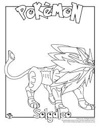 Solgaleo Coloring Page Woo Jr Kids Activities Pokemon Coloring Pages Coloring Pages Pokemon Coloring
