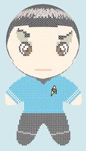 Diamond painting kits from rto. Mr Spock 3d Cross Stitch Doll Pattern By Rhaben On Deviantart