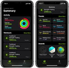 Most of the apple watch apps in the health and fitness category are trackers of some kind: The New Fitness App In Ios 14 Macstories