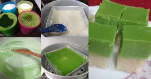 Kuih seri muka ini memang lembut sedap dan senang dipotong. Kuih Seri Muka Cukup Rasa Lemaknya Senang Sangat Sebab Guna Sukatan Cawan Pa Ma