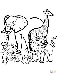 Cute coloring pages of baby animals, farm animals, insects, and zoo these fun animal coloring pages make any time a happy time! Coloring Pages Animal Coloring For Preschool