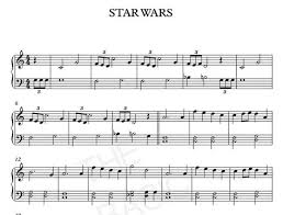 Star Wars Main Theme Ll Easy Version Piano Sheet Music For Beginners Clarinet Sheet Music Cello Sheet Music Piano Music Easy