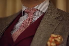 Nwot $165 crunchy silk knit tie drake's & hermes maker germany ascot. Magenta Pink Grey Mottled Knit Tie Cri De La Soie Silk Fort Belvedere