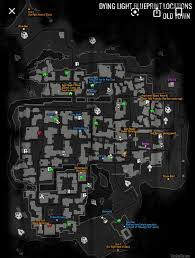 Smektala said the total size is approximately seven kilometers, though that's not taking into account the vertical element, which he said is a significant feature in dying light 2's maps. A Map Of Old Town I Found A Few Months Back Hope It S Useful To Some Of You Dyinglight