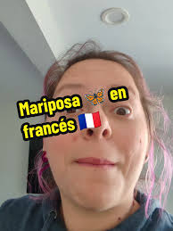 Mariposa 🦋 en francés 🇫🇷#frances #français #aprenderfrances  #hablarfrances #cursodefrances #ohlalaginette