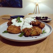 Courgette, on the other hand, is french term for zucchini. Week 11 Hard To Pronounce Kolokithokeftedes Zucchini Feta Fritters With Tzatziki 52weeksofcooking
