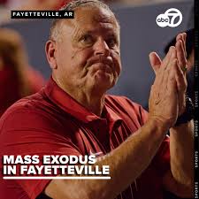 The offseason hasn't even begun, but the early signs of a tumultuous one  are evident in Fayetteville. The Arkansas Razorbacks are among the top of  the nation in teams with the most