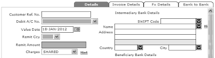 Intermediary (agent) banks or the receiver's bank may charge where while inputting your payment details, there is a drop down option which will show you a list of the accounts that you can. Http Www Ocbc Com Assets Pdf Telegraphictransferguide Pdf