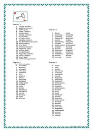 Present And Past Participles English Esl Worksheets For Distance Learning And Physical Classrooms In 2020 Writing Skills Adjectives Teaching Jobs
