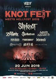Edging out the new vman shares the secret behind slipknot's writing process and his most anticipated knotfest sets. Hellfest Kondigt Knotfest Aan Metalfans Be