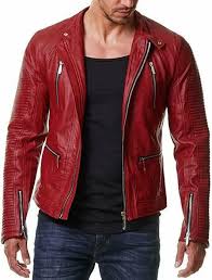Black And Red Leather Motorcycle Jacket Mens Urban Genuine Lambskin Real Leather Biker Jacket Slim Motorcycle Red Jacket Alphaleathers Mo Leather Jacket Men Red Leather Jacket Outfit Leather Jacket