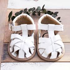 White Closed Toe Sandal Moccasin With Non Slip Sole Haven