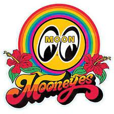 Mooneyes Rainbow Decal