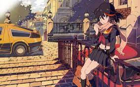 Brunette Matoi Ryuuko Kill La Kill Scarf Looking At Viewer Senketsu Short Hair Anime Anime Girls Wa Kill La Kill Kill La Kill Art Kill A Kill