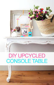 Remodelaholic How To Make Two Console Tables Diy Console Table Diy Console Console Table