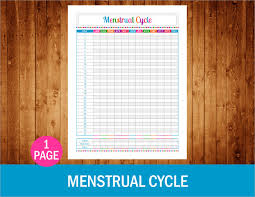 Menstrual Calendar 11 Free Samples Examples Format