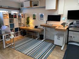 If you've stopped using your garage, it doesn't need to be wasted space. My Multi Purpose Garage Conversion Home Office Gym Model Painting Board Gaming 3d Printing Work Workspaces