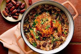 Roast Chicken With Couscous Dates And Buttered Almonds Recipe Nyt Cooking Recipes Cooking