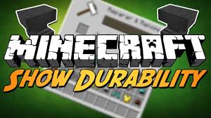 In the case of armor, durability indicates the amount of damage a . 1 12 Durability Show Mod Download Planeta Minecraft