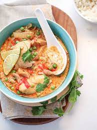 Easy thai coconut soup with chickenmerryabouttown.com. Slow Cooker Thai Soup With Chicken Recipe Foodiecrush Com