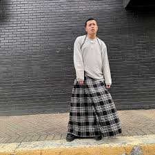 Hello — I bought another skirt! 😅 Thermal: @v1ntageware.co Skirt:  @fallenangelhtx Boots: @drmartensofficial Harness: @urbanoutfitters