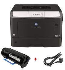 With a time to first print from ready as quick as 6.5 seconds and fast output speeds of up to 47ppm (a4), the new bizhub makes light work of all common office output jobs. Konica Minolta Bizhub 3300p In 2020 Laserdrucker Papierfacher Toner