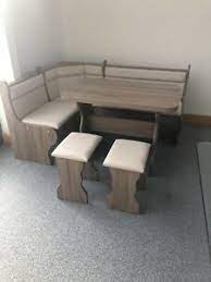 Linon breakfast kitchen nook solid wood seat dining corner bench chelsea cushion set. Corner Bench Seating Products For Sale Ebay