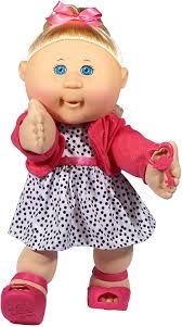Expert cabbage patch doll collectors there are several ways to identify authentic cabbage patch dolls, including signatur. Cabbage Patch Muneca Infantil Pelo Rubio Ojos Azules 35 5 Cm Amazon Com Mx Juguetes Y Juegos