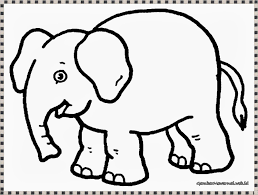 Bunga matahari adalah bunga yang berwarna cerah, yakni sama seperti gambar pertama, sketsa gambar bunga yang telah diwarnai tersebut adalah bunga marahari. Contoh Gambar Belajar Mewarnai Gajah Kataucap