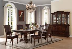 Like other types of wooden furniture, cherry wood dining room sets come in many sizes and styles. Homelegance Lordsburg 7pc Brown Cherry Dining Table Set