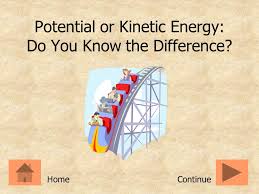 Examples of kinetic energy in your home. Potential Or Kinetic Energy Do You Know The Difference Ppt Video Online Download
