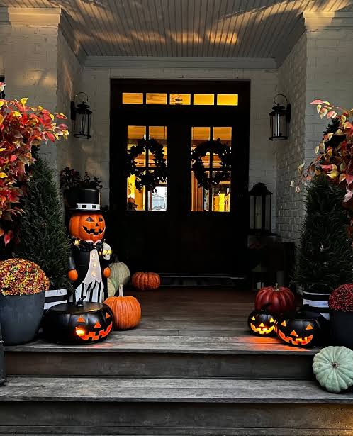 30 Unforgettable Orange and Black Halloween Decor Ideas That Define October Nights