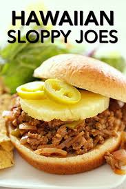 Ground Beef Hawaiian Sloppy Joes Recipe Sloppy Joes Recipes Food