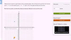 Coordinate Plane Word Problem Exercise Negative Numbers 6th Grade Khan Academy Free Math Worksheets Math Worksheets Free Math