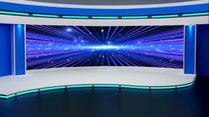 Tv Studio Background Virtual Studio Newsroom Background Studio Studio Background Virtual Studio Background
