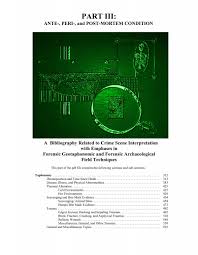 PART III: - Mercyhurst Archaeological Institute